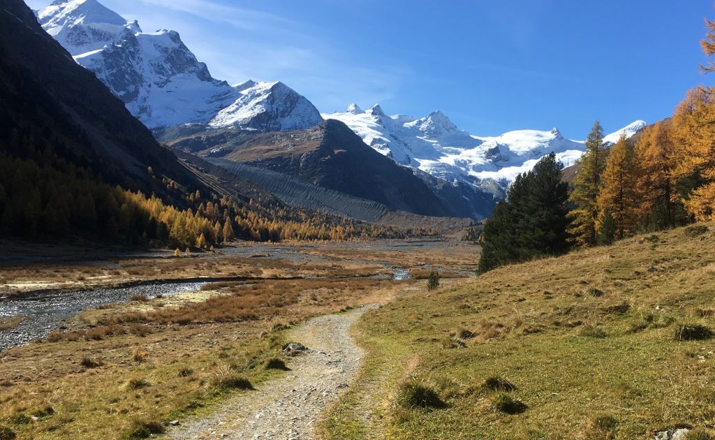 Eindr Ckliche Landschaften Im Val Roseg