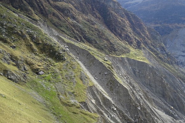 Zur Loge über dem Unteren Grindelwaldgletscher