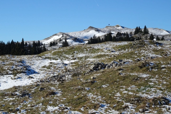 Wanderung auf den Mont Tendre im Parc Jura vaudois