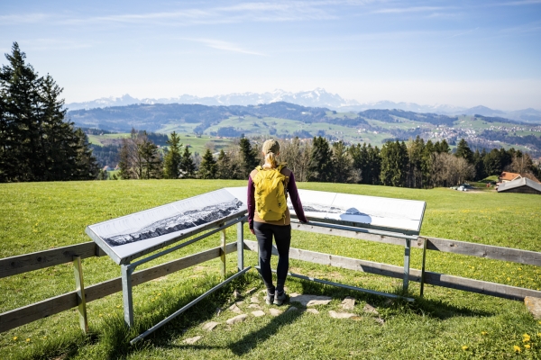 Unterwegs zwischen Bodensee und Säntis