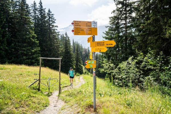 Randonnée du col du Pillon au lac d’Arnon