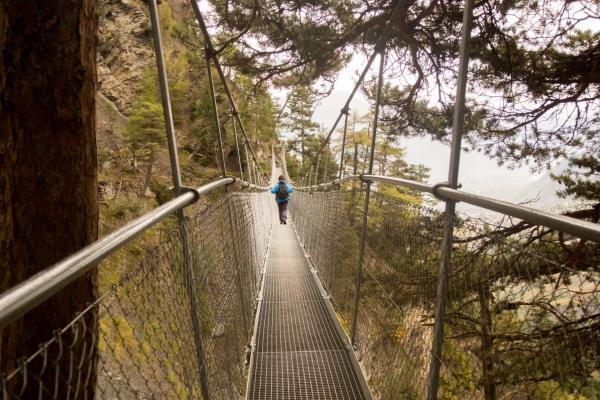 Sentier du bisse du Torrent-Neuf à Savièse