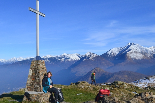 Sulla Cima di Medeglia nel Monte Ceneri