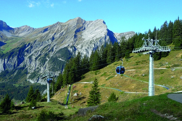 Imposante Bergwelt im Berner Oberland