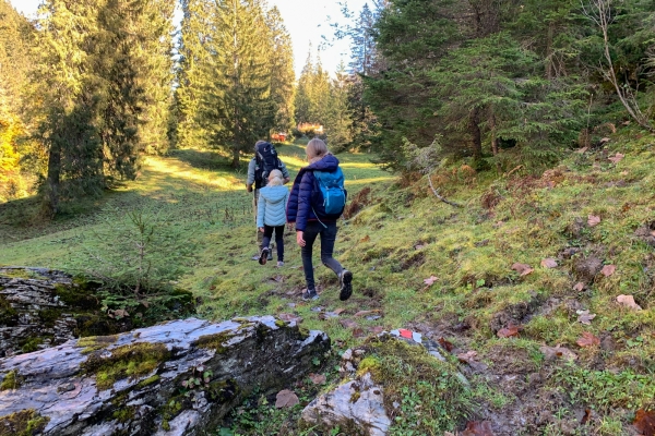 Randonnée vers le col du Klausen