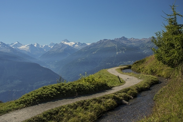 R 37 : Crans Montana - Bisse de Tsittoret - Varneralp - Leukerbad