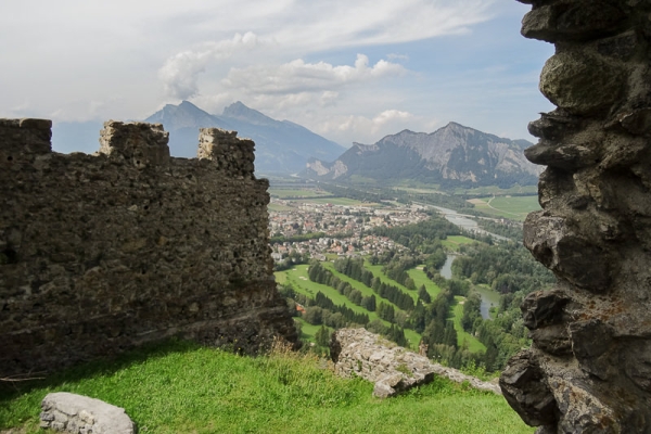 Die Schlucht der Tamina