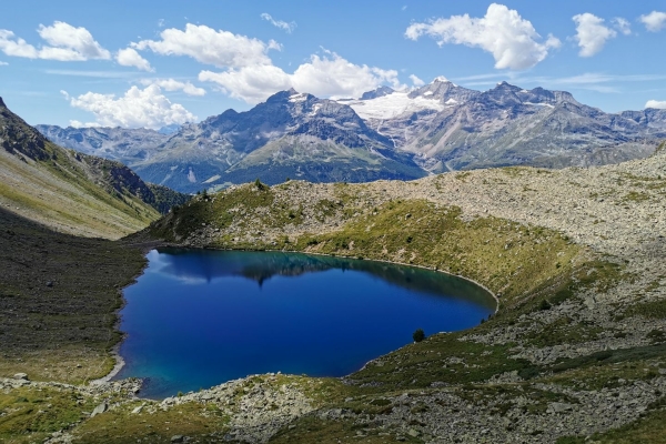 Kristallklarer Lagh dal Teo im Puschlav