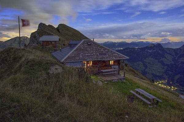 Vue sur le Kiental et au-delà