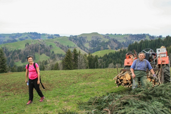 Chemin de crêtes en Emmental