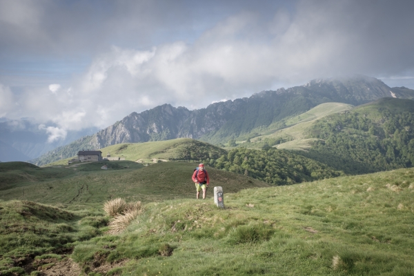 Une arête agréable au-dessus du Val Colla