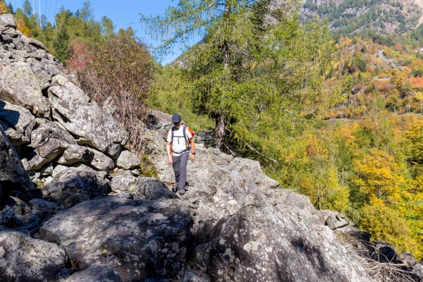 Randonnée en boucle vers Brusio