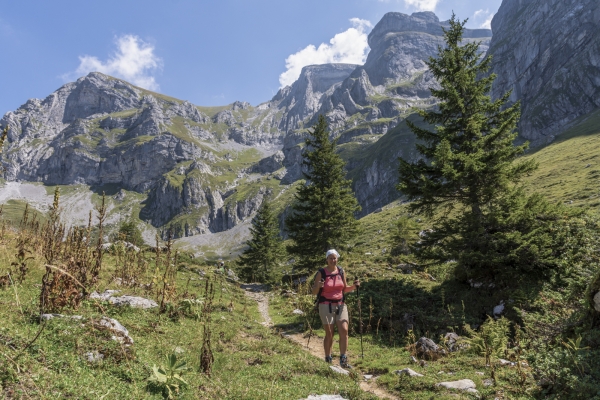 Belles vues dans la région des Walenstöcke