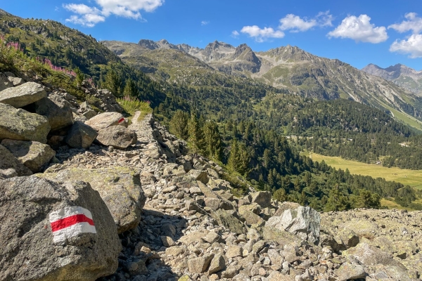 Eaux sauvages sur la Via Albula