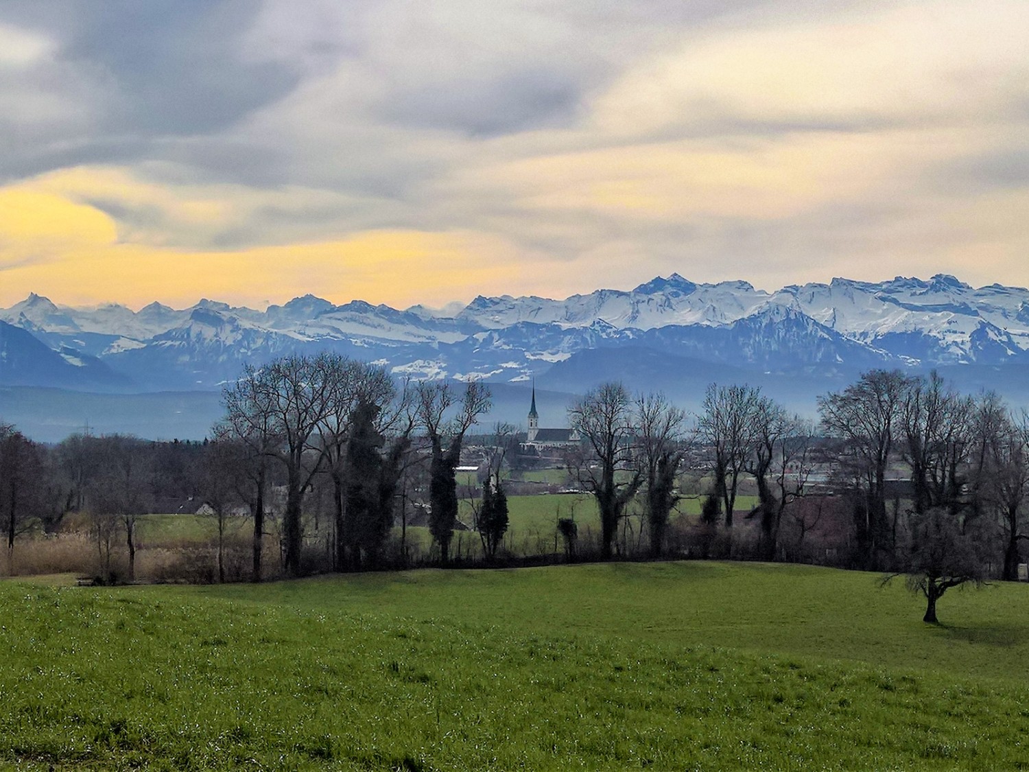 On ne se lasse pas d’admirer les Alpes obwaldiennes et nidwaldiennes. Photo: Andreas Staeger