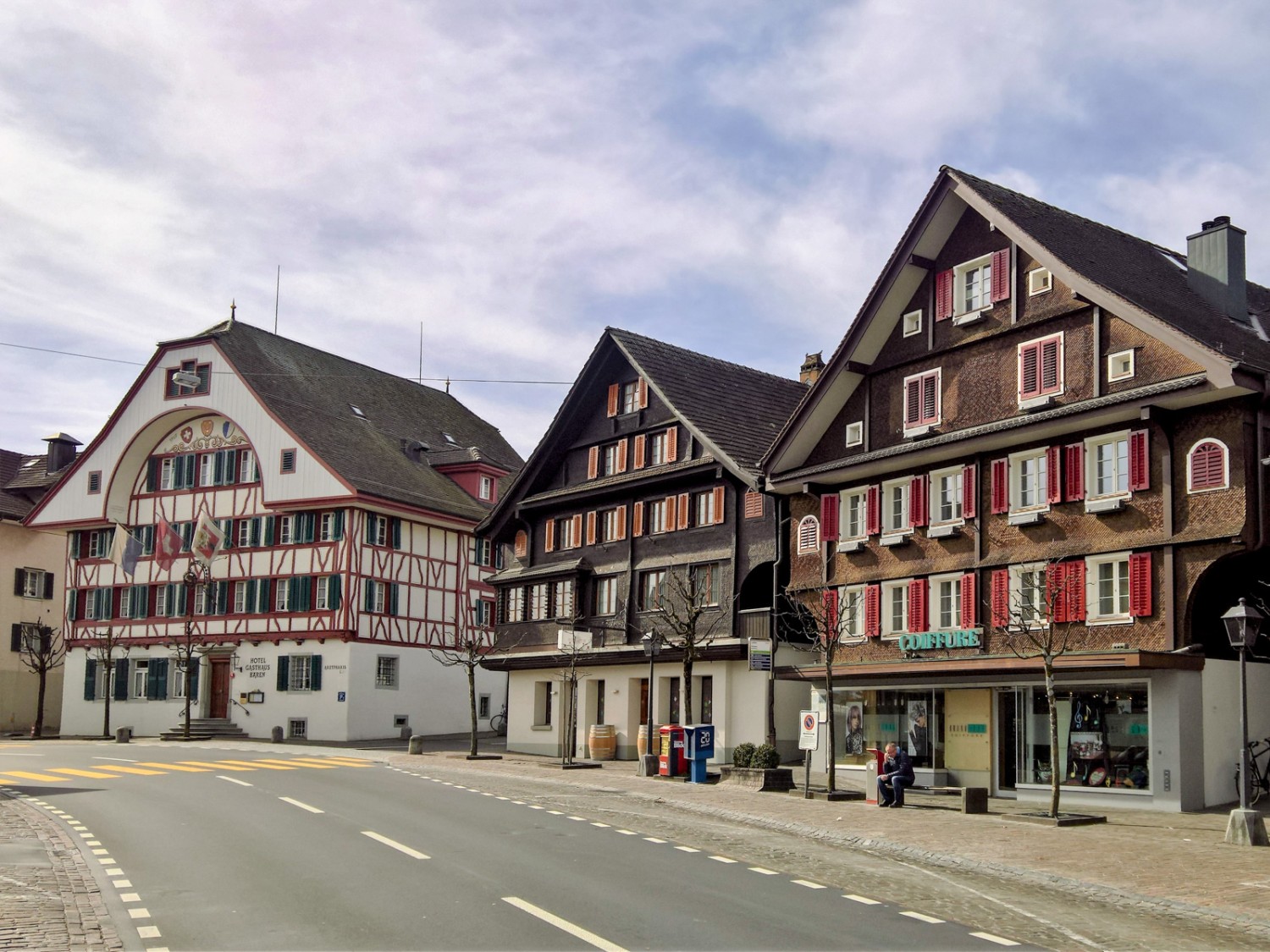 L'ancien centre du village de Rothenburg. Photo: Andreas Staeger