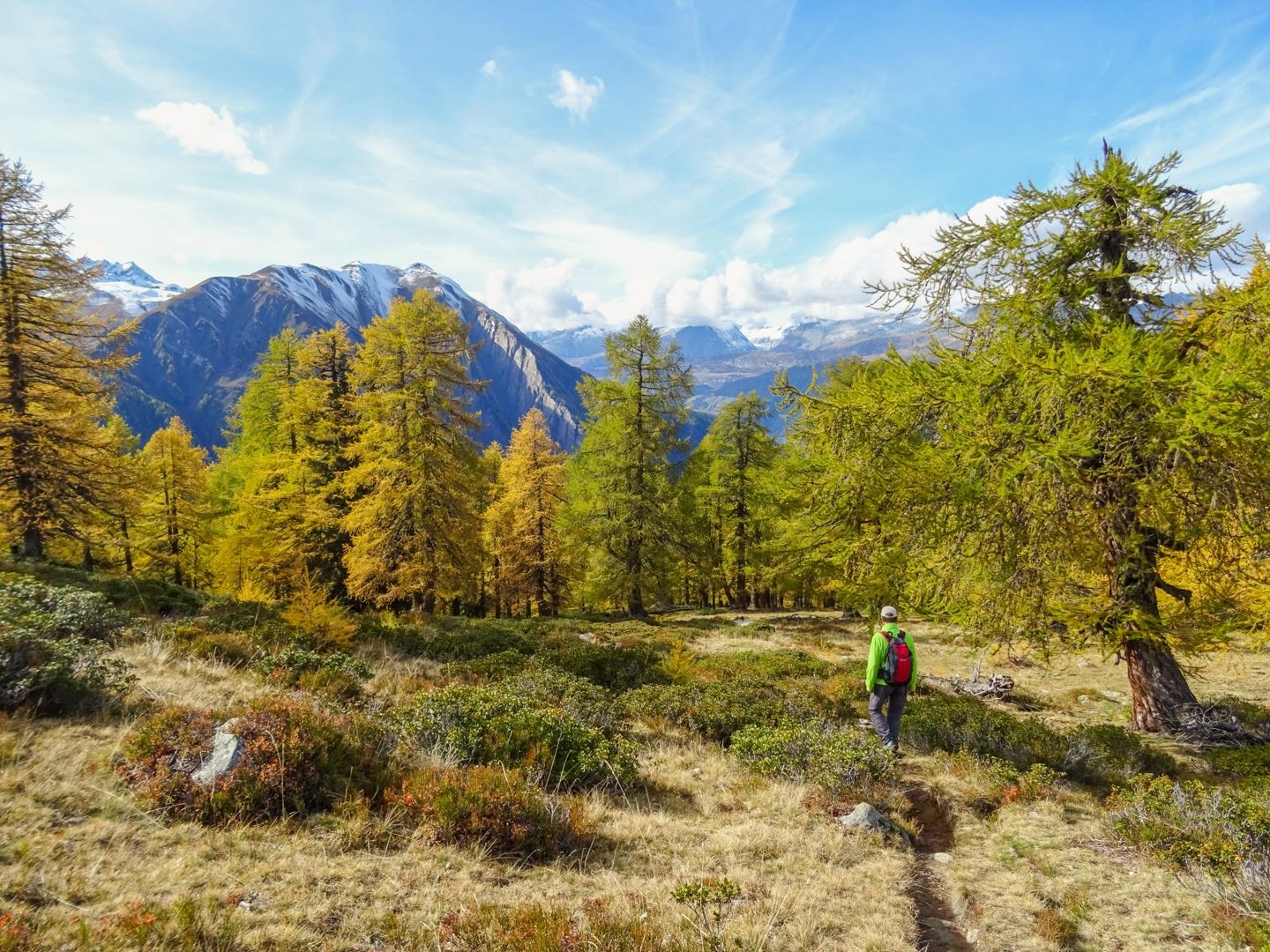 Lors de la descente vers Salzgeb