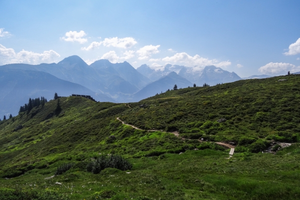 Schöne Aussichten über Disentis