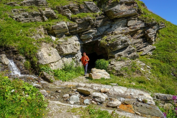 Höhenweg hoch über dem Mattertal