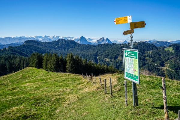 Von Unteriberg über den Spital nach Gross