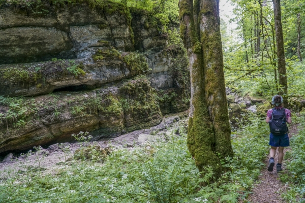 Auf Wassersuche in der Combe de Biaufond