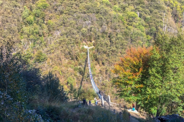 Drahtseilakt über der Sementinaschlucht