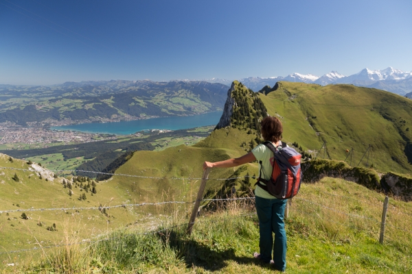 Vue panoramique depuis le Stockhorn