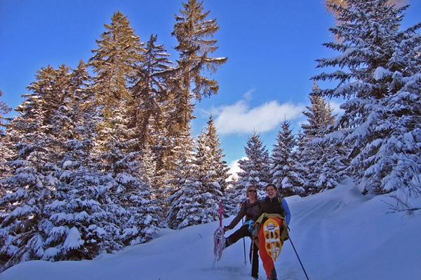 Veysonnaz im Winter 2