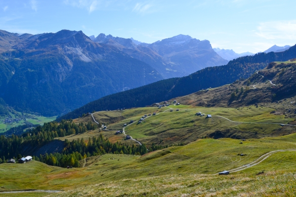 Aussichtsreicher Schamserberg im Naturpark Beverin