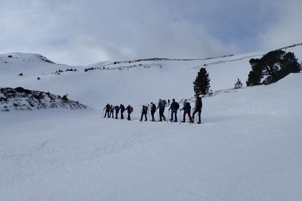 Schneeschuhwanderung auf der Axalp