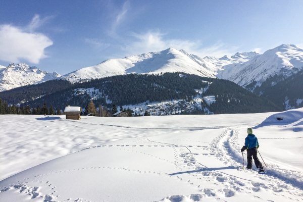 Auf Sonnensuche bei Sedrun 