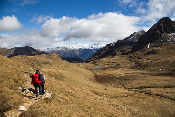 Magnifique paysage du col du Lukmanier