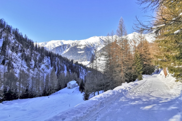 Un hiver varié dans la vallée de Conches