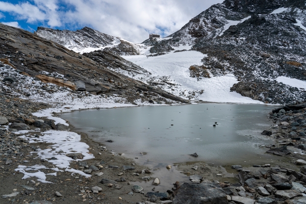 Im Gebirge hoch über Saas-Fee