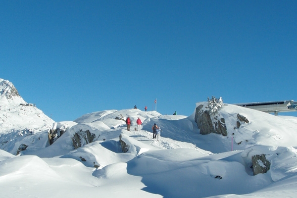 Frisch verschneite Riederalp