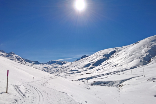 Hiver paisible dans le Val d’Avers