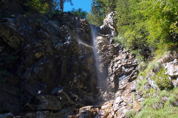 Les environs champêtres de Grimentz