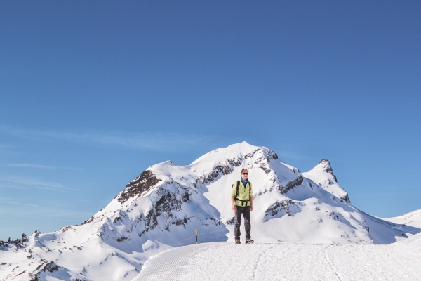 Im Reich des Winterwanderns am Faulhorn