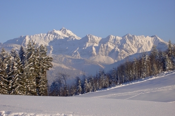 Vollmondtour mit Fondue SCHNEESCHUHWANDERUNG