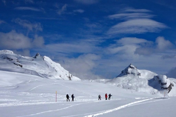 Schneeschuhwanderung auf der Axalp