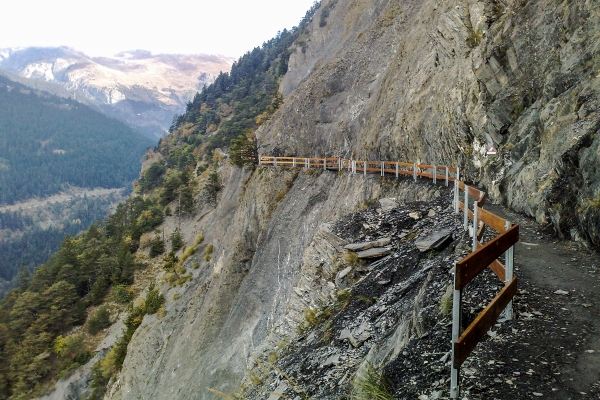 Suonenwanderweg Torrent-Neuf bei Savièse