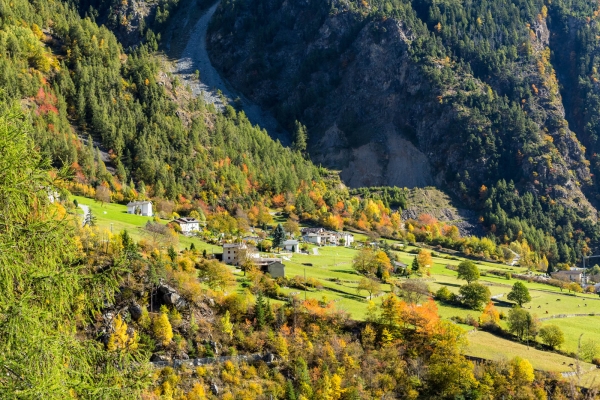 Randonnée en boucle vers Brusio