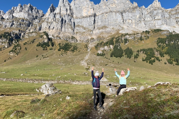 Randonnée vers le col du Klausen