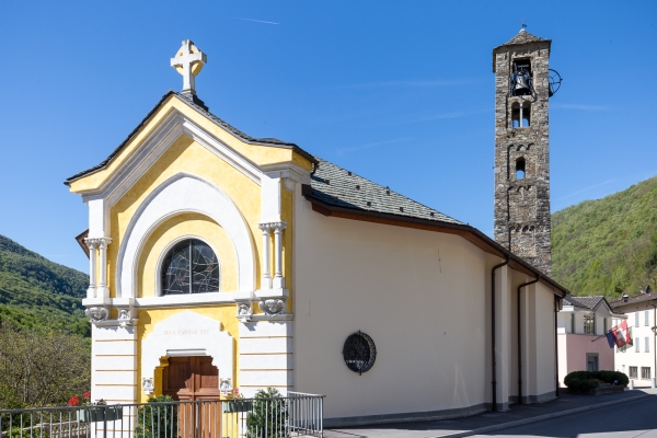 Vers Tesserete par la vallée du Vedeggio