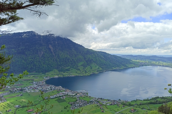 Dans la région de l’éboulement de Goldau