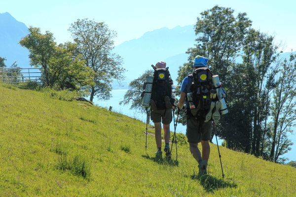 En route avec les pèlerins