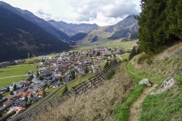 Windwurfflächen in der Surselva