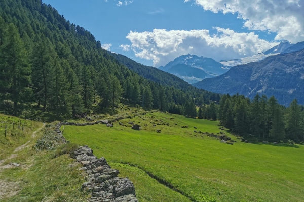 Kristallklarer Lagh dal Teo im Puschlav