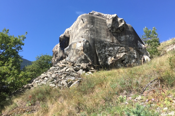 Le coude du Rhône version nature