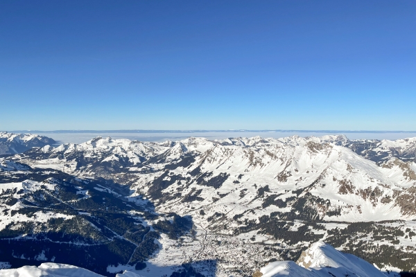 Winterwandern übers Eis